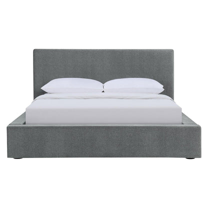 Gregory Upholstered Platform Bed Graphite 316020F