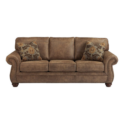 Larkinhurst Sofa and Loveseat with Recliner Ash-31901U9