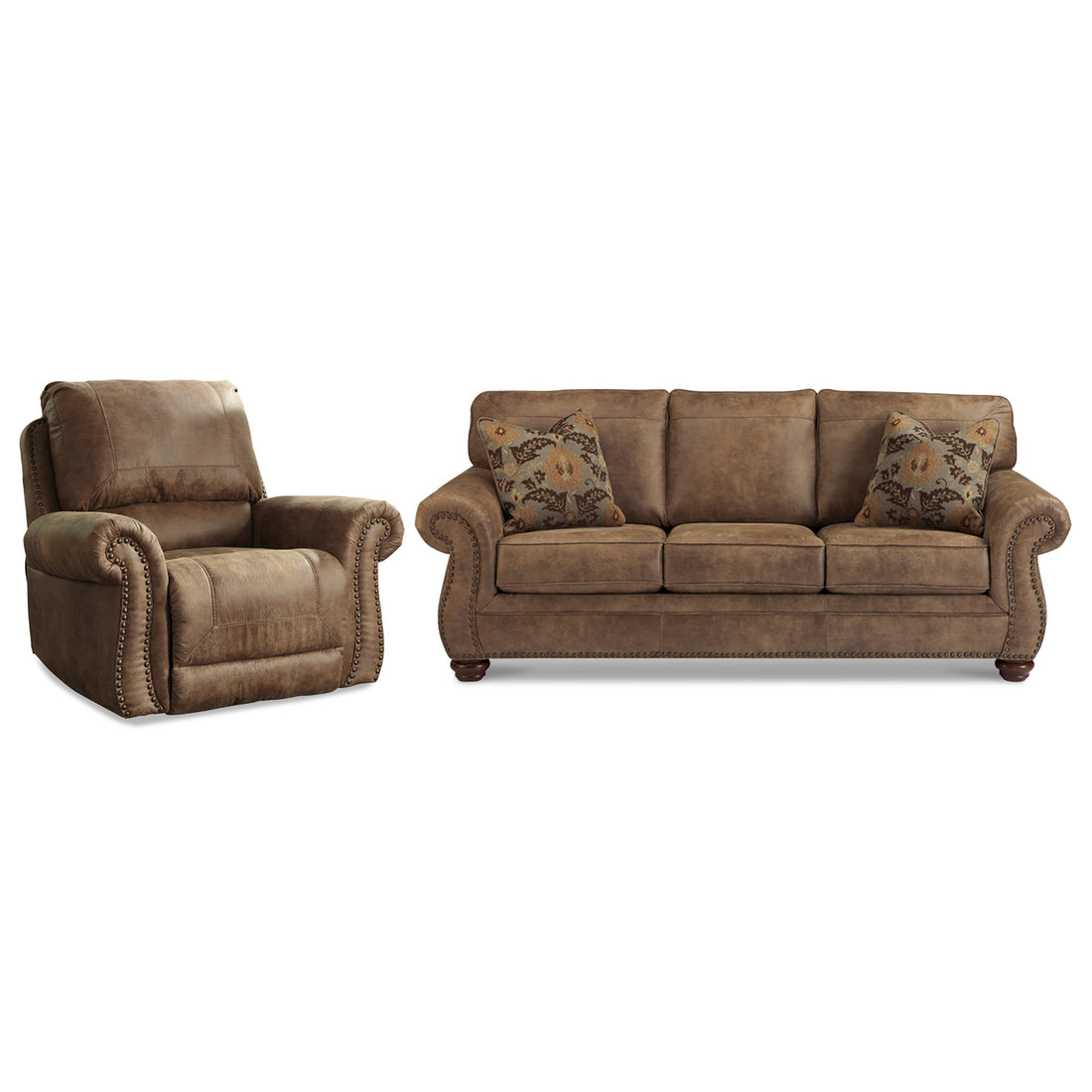 Larkinhurst Sofa Sleeper and Recliner Ash-31901U5