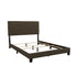 Boyd Queen Upholstered Bed with Nailhead Trim Charcoal 350061Q