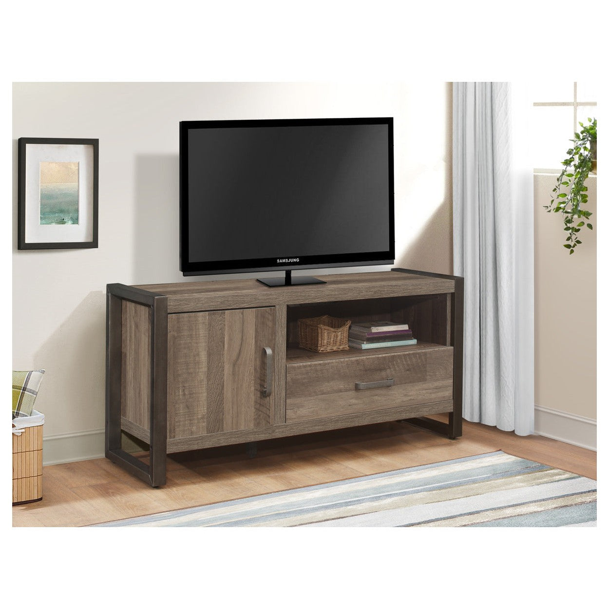 51&quot; TV STAND, MELAMINE 36060NM-51T