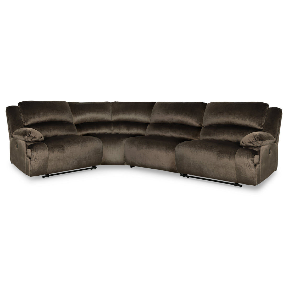 Clonmel 4-Piece Power Reclining Sectional Ash-36504S35