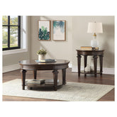 Round End Table (28"Dia x 25"H) 3681-04RD