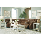 Partymate 2-Piece Reclining Sectional Ash-36902S1