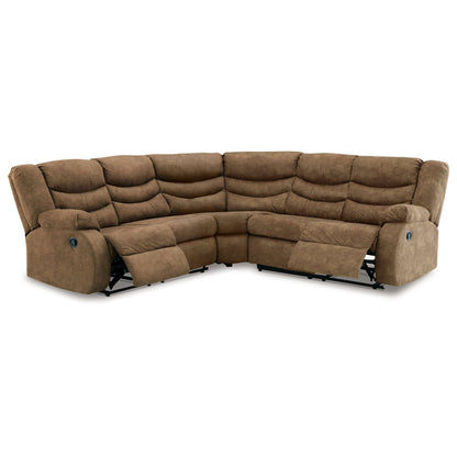 Partymate 2-Piece Reclining Sectional Ash-36902S2