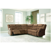 Partymate 2-Piece Reclining Sectional Ash-36902S2