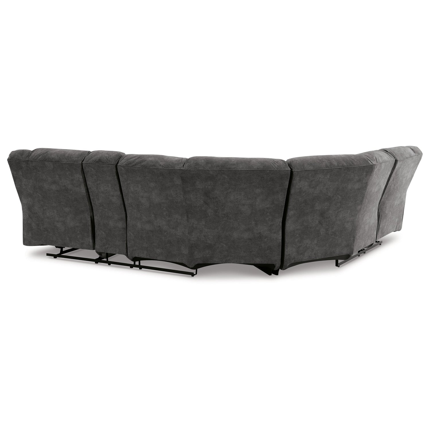 Partymate 2-Piece Reclining Sectional Ash-36903S1