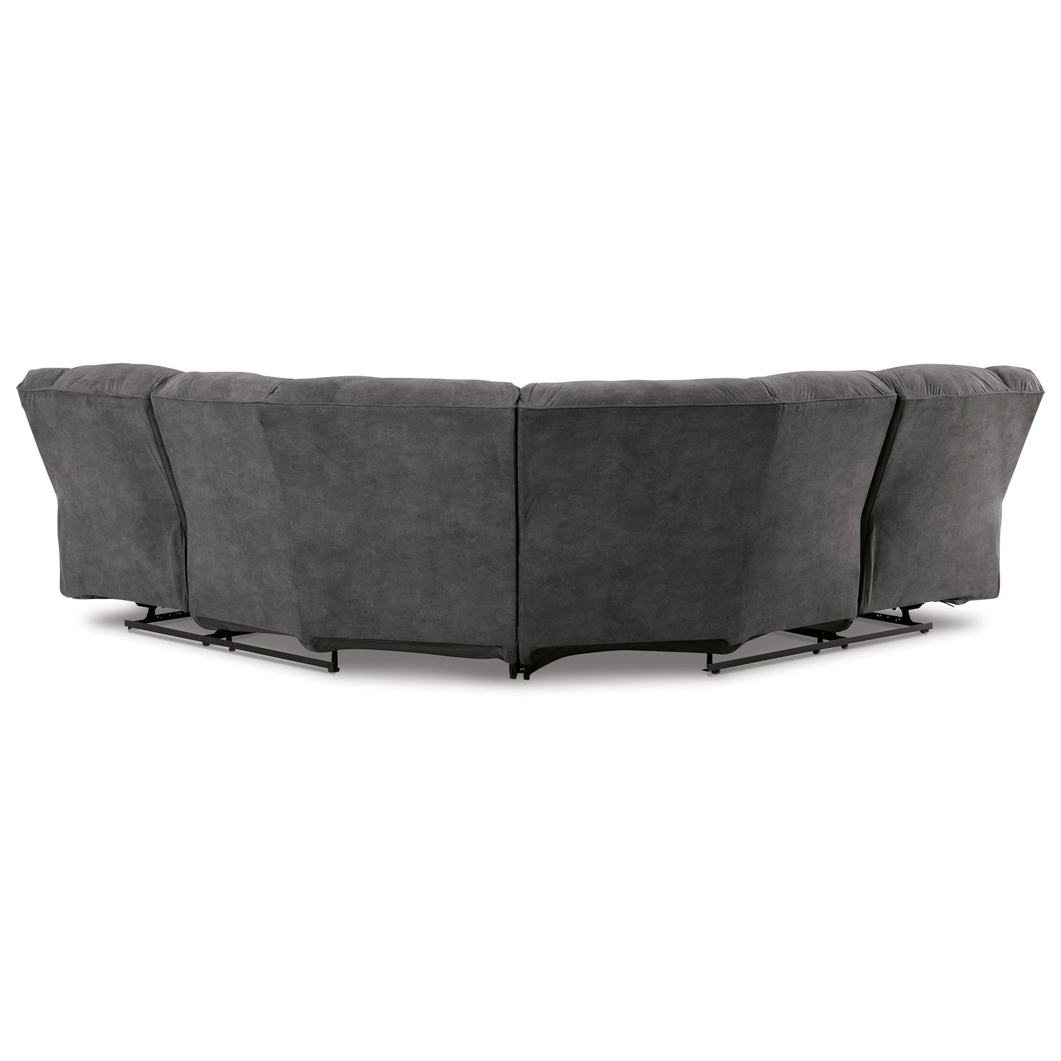 Partymate 2-Piece Reclining Sectional Ash-36903S2