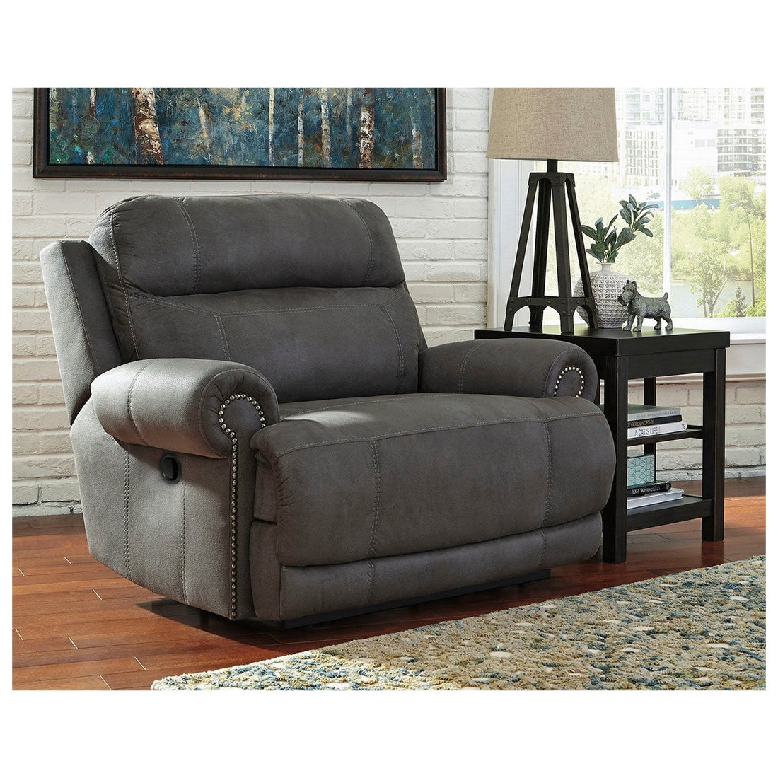 Austere Oversized Recliner Ash-3840152