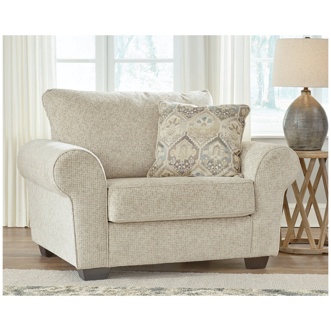 Haisley Oversized Chair Ash-3890123