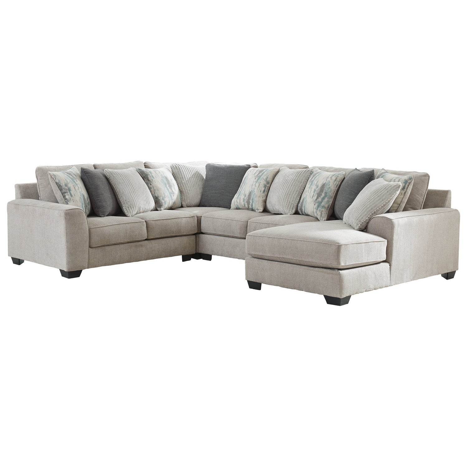 Ardsley 4-Piece Sectional with Chaise Ash-39504S10