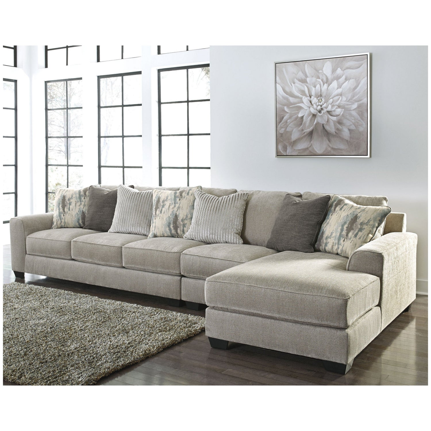 Ardsley 3-Piece Sectional with Chaise Ash-39504S6