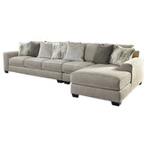 Ardsley 3-Piece Sectional with Chaise Ash-39504S6