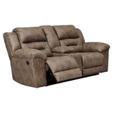 Stoneland Reclining Sofa and Loveseat Ash-39905U1