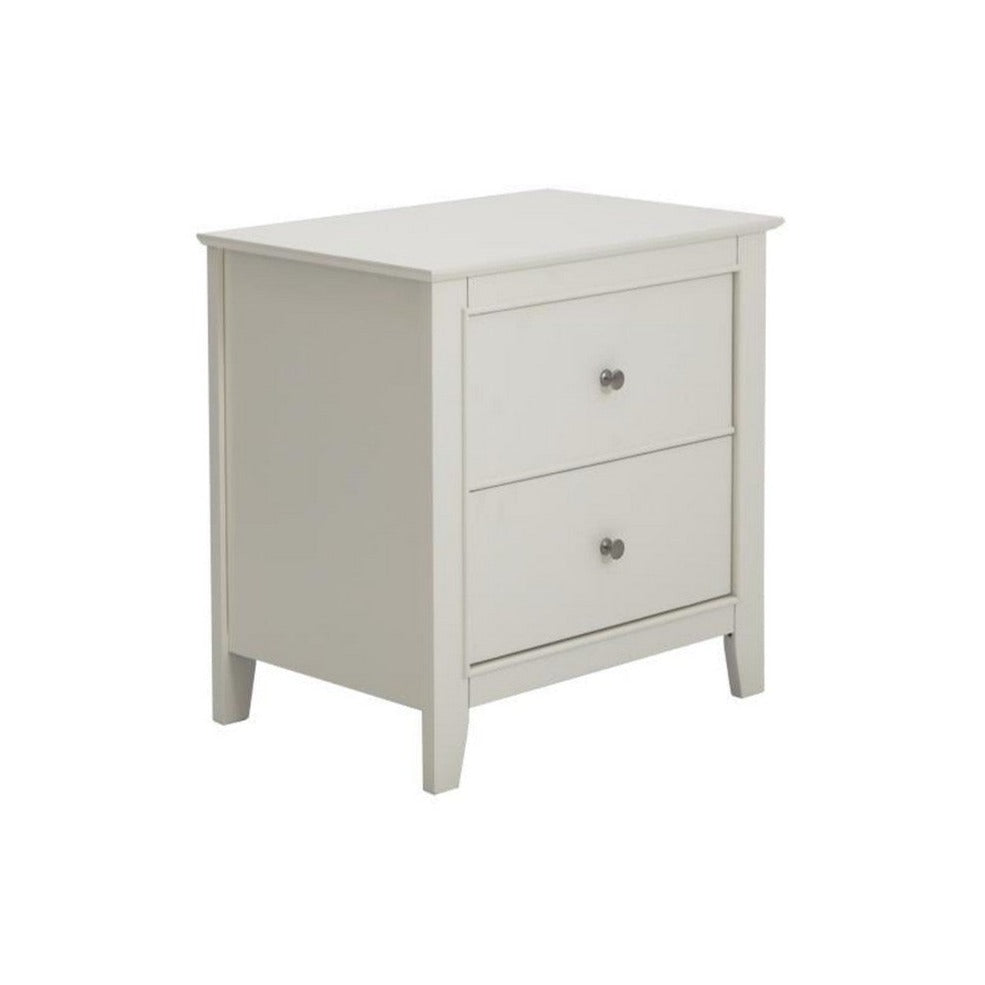 Selena 2-drawer Nightstand Buttermilk 400232