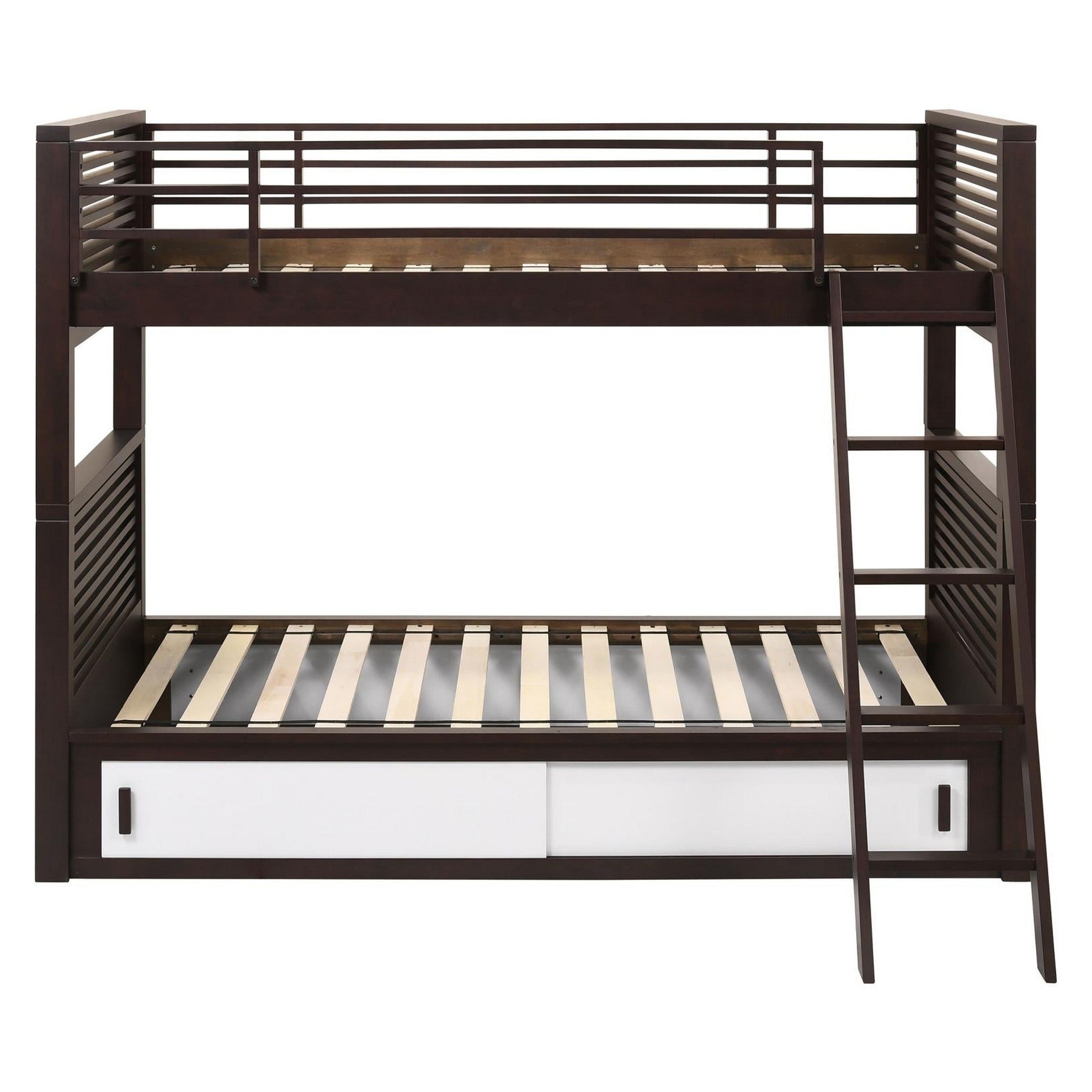 Oliver Twin over Twin Bunk Bed Java 400736T