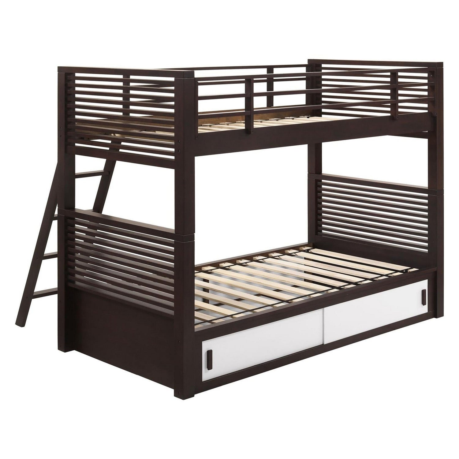 Oliver Twin over Twin Bunk Bed Java 400736T