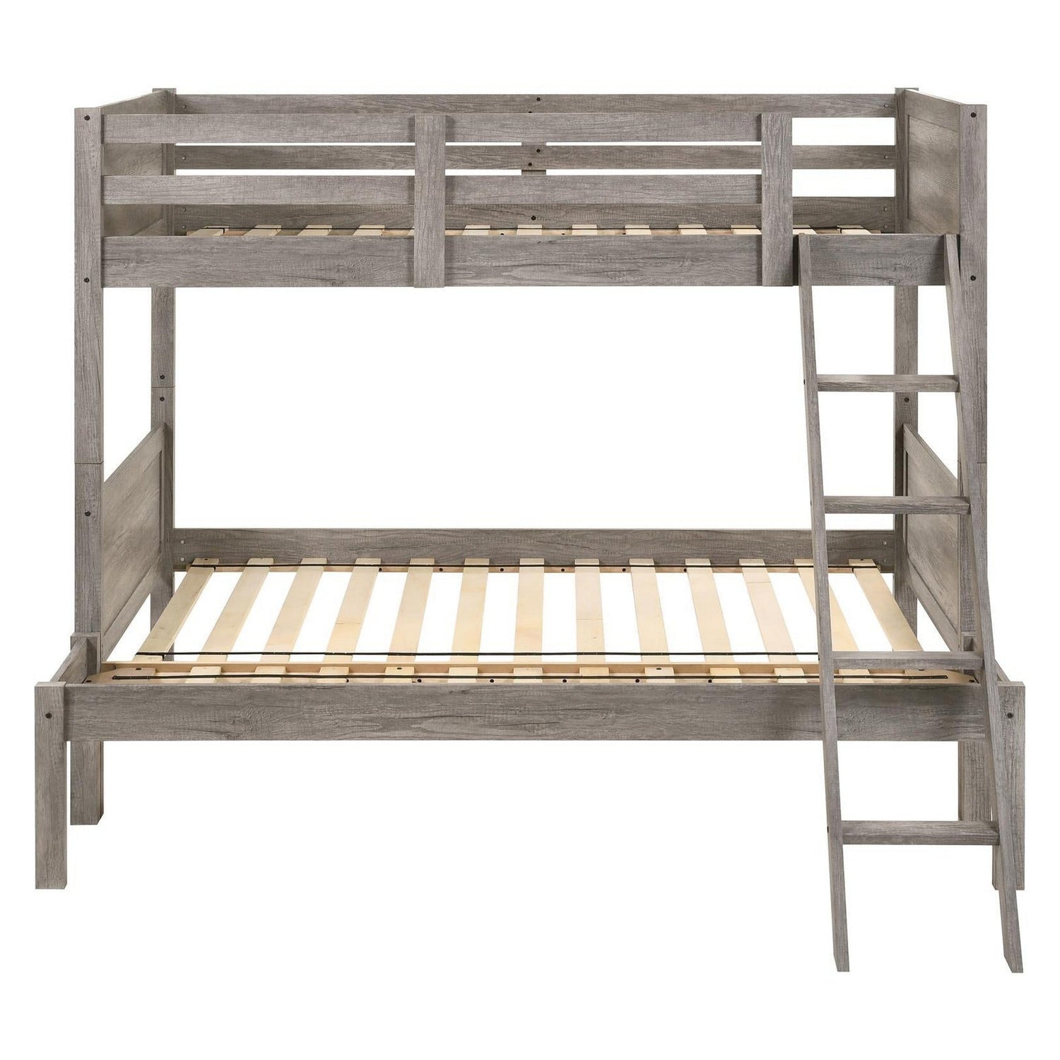 Ryder Twin over Full Bunk Bed Weathered Taupe 400819