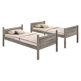 Ryder Twin over Full Bunk Bed Weathered Taupe 400819