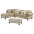 Dovemont 2-Piece Sectional with Ottoman Ash-40401U2