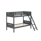 Littleton Twin/Twin Bunk Bed Grey 405051GRY