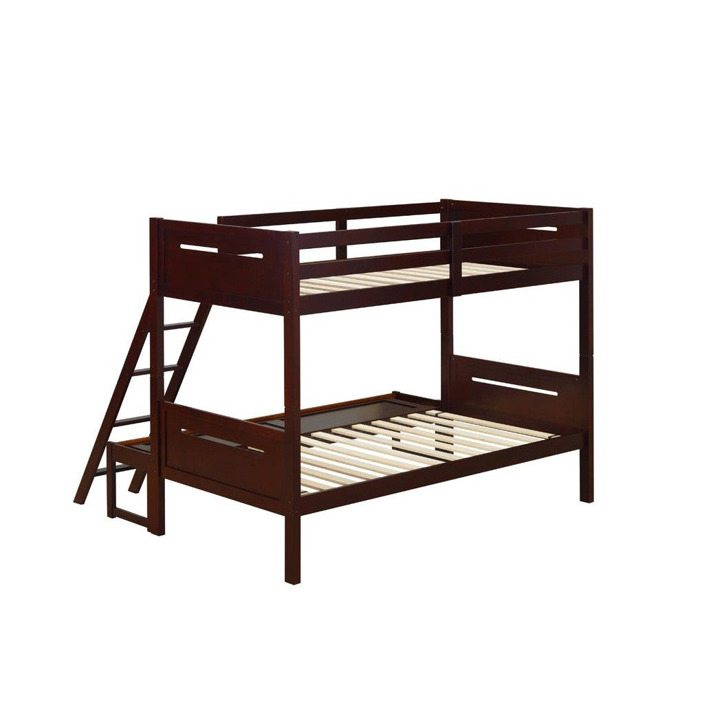 Littleton Littleton Twin/Full Bunk Bed Espresso 405052BRN