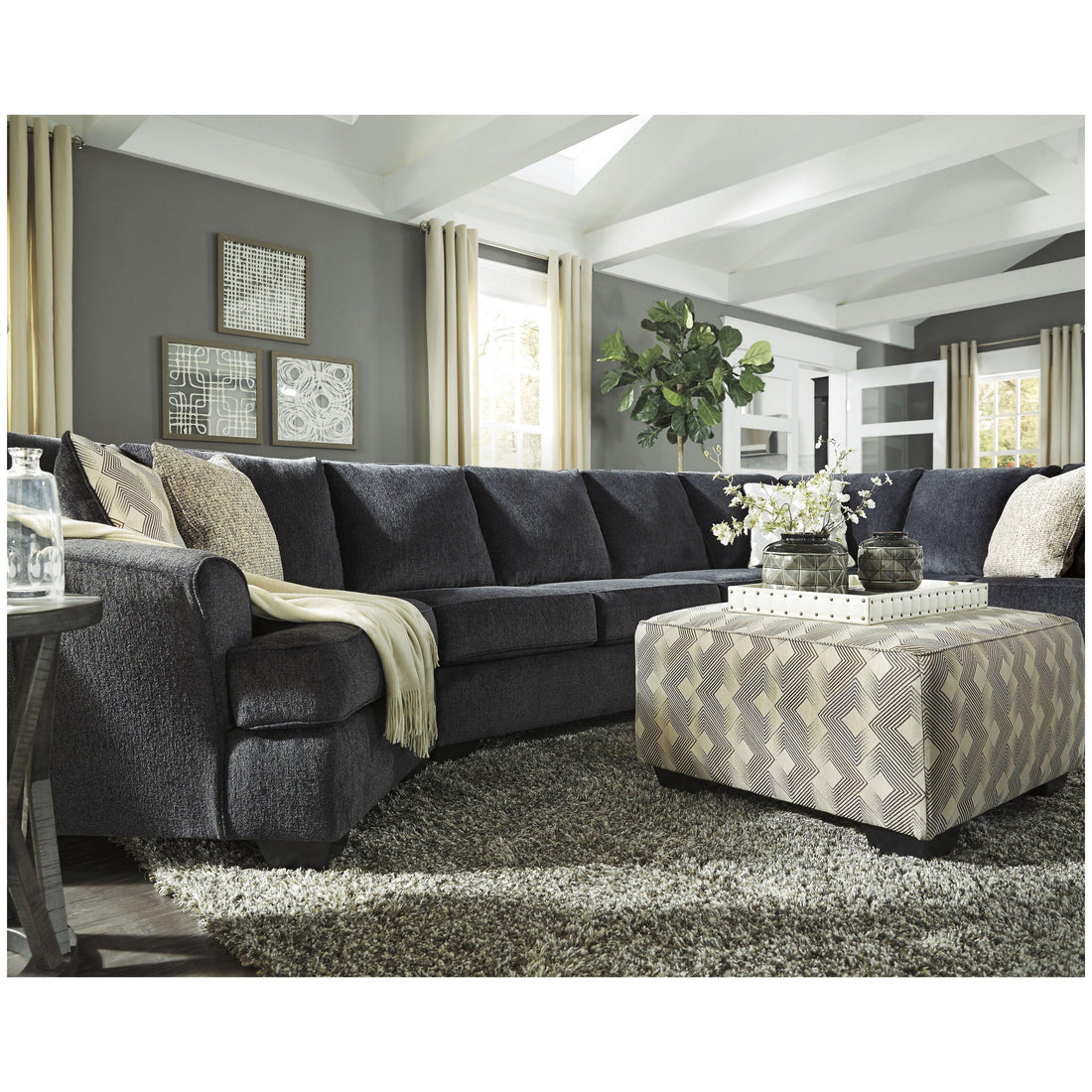 Eltmann Oversized Ottoman Ash-4130308