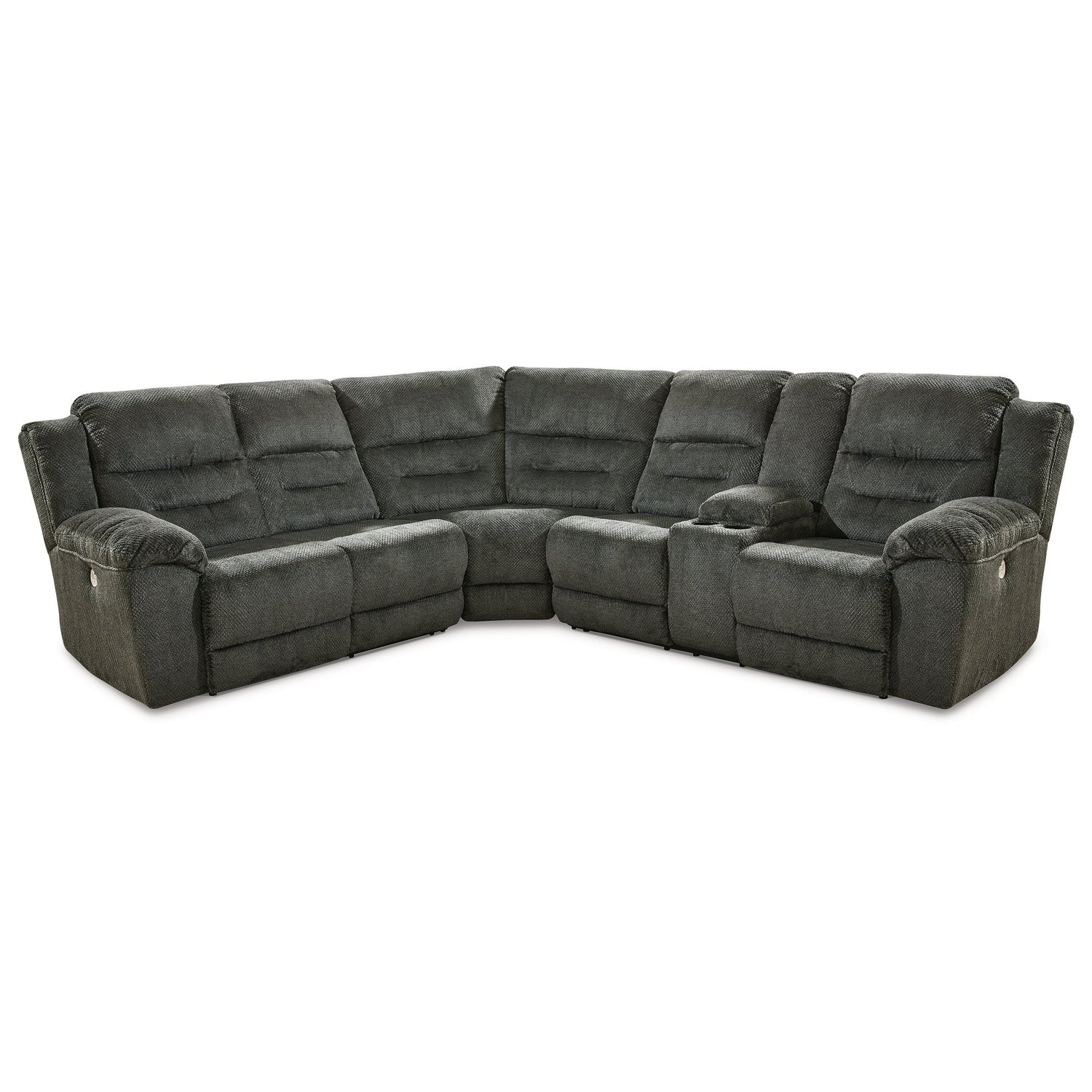 Nettington 3-Piece Power Reclining Sectional Ash-44101S2