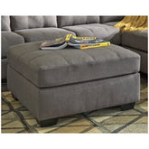 Maier Oversized Accent Ottoman Ash-4522008