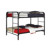 Morgan Full over Full Bunk Bed Black 460056K