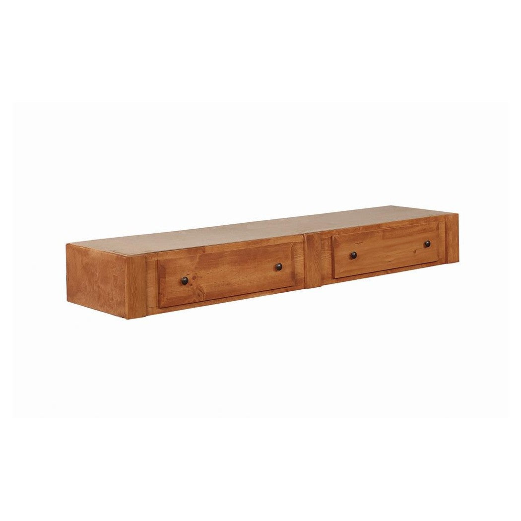 Wrangle Hill 2-drawer Under Bed Storage Amber Wash 460097