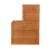 Wrangle Hill 4-drawer Stairway Chest Amber Wash 460098