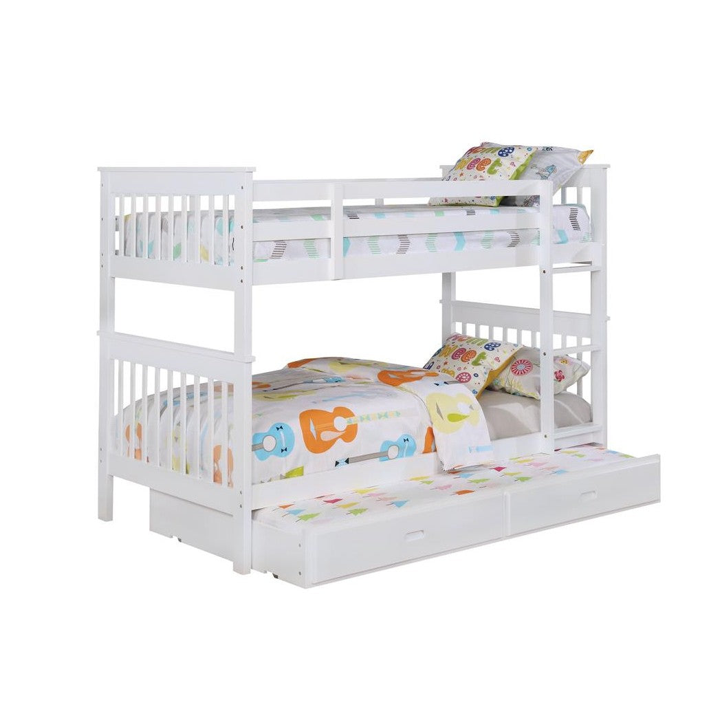 Chapman Twin over Twin Bunk Bed White 460244N