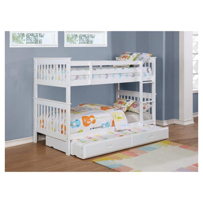 Chapman Twin over Twin Bunk Bed White 460244N