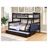 Chapman Twin over Full Bunk Bed Black 460259