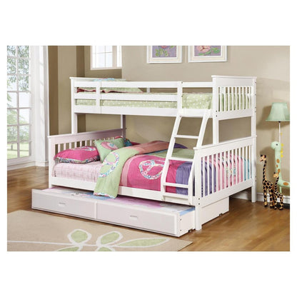 Chapman Twin over Full Bunk Bed White 460260