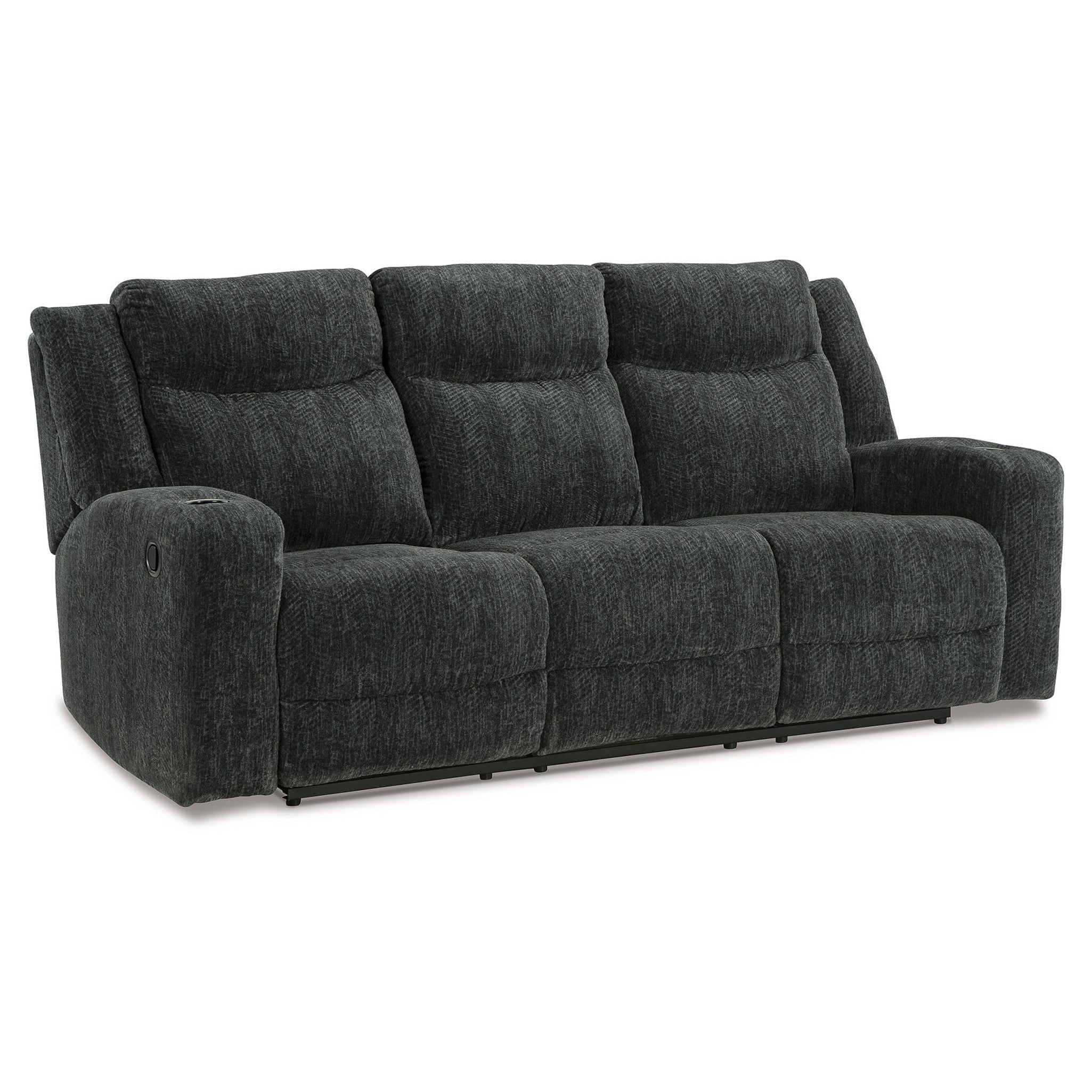 Martinglenn Reclining Sofa with Drop Down Table Ash-4650489