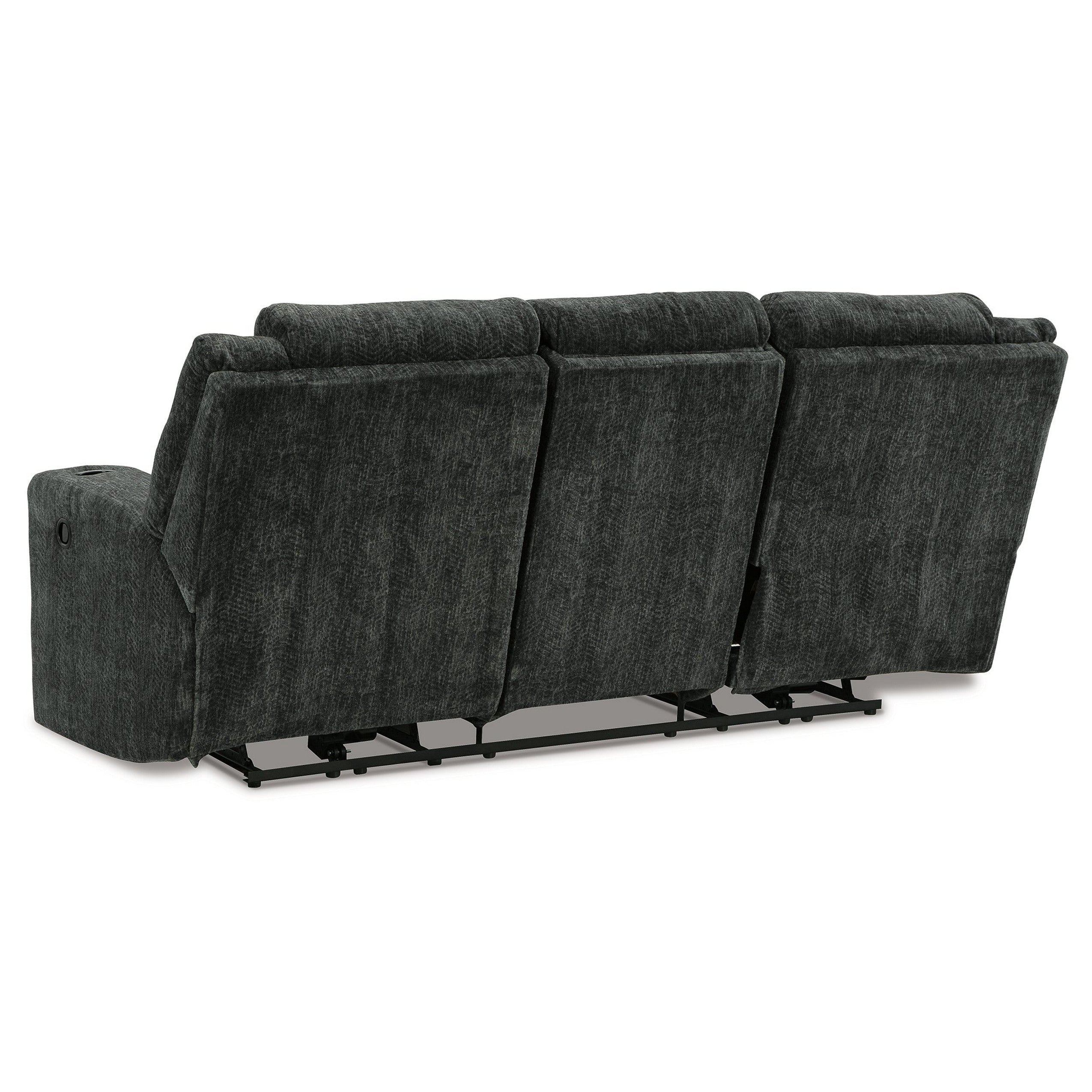 Martinglenn Reclining Sofa with Drop Down Table Ash-4650489