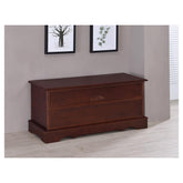 Paula Rectangular Cedar Chest Warm Brown 4694