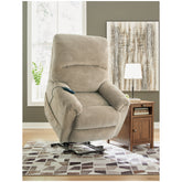 Shadowboxer Power Lift Recliner Ash-4710312