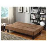 ELEGANT LOUNGER, BROWN MICROFIBER 4823BR