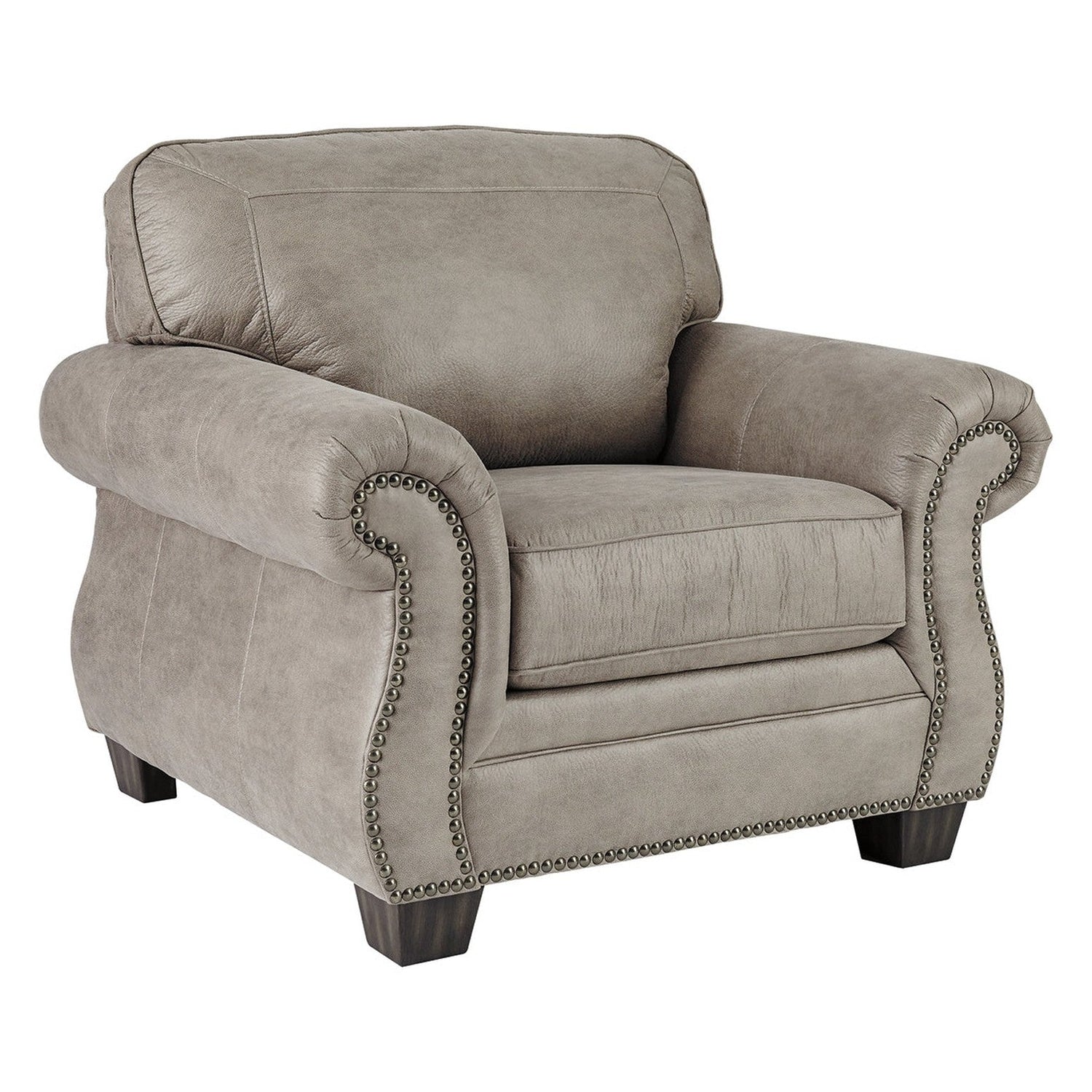 Olsberg Sofa and Loveseat with Chair and Ottoman Ash-48701U3