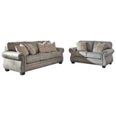 Olsberg Sofa and Loveseat Ash-48701U1