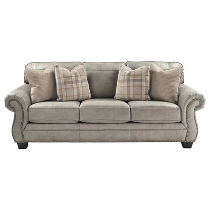 Olsberg Sofa and Loveseat with Chair and Ottoman Ash-48701U3