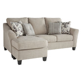 Abney Sofa Chaise Sleeper Ash-4970168