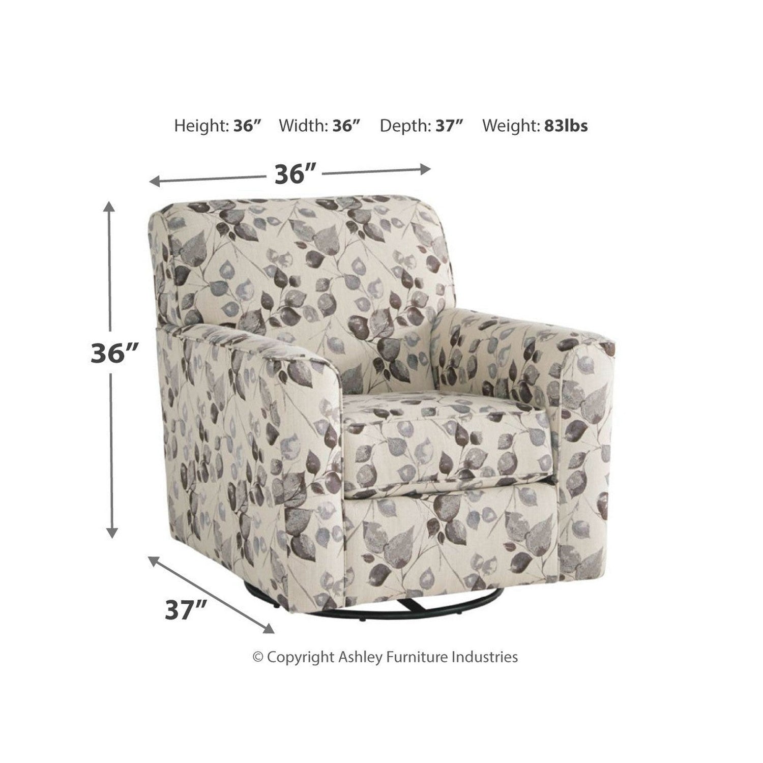 Abney Accent Chair Ash-4970142