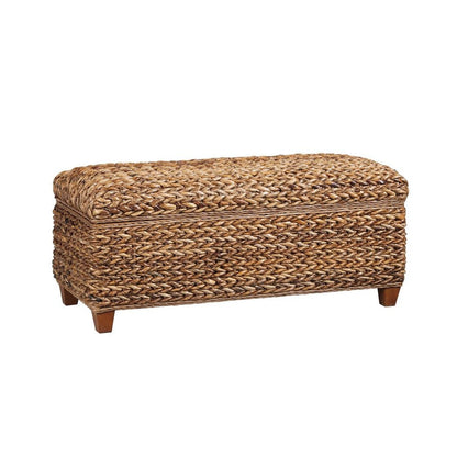 Laughton Hand-Woven Storage Trunk Amber 500215