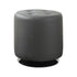 Bowman Round Upholstered Ottoman Grey 500555