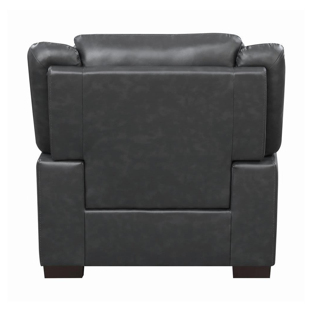 Arabella Pillow Top Upholstered Chair Grey 506593