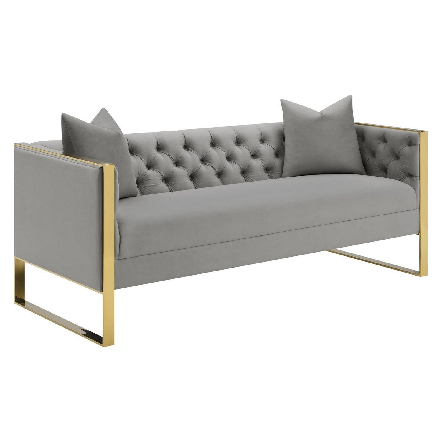 Eastbrook Tufted Back Sofa Grey 509111